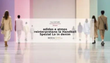 adidas e atmos reinterpretano la Handball Spezial Lo in denim
