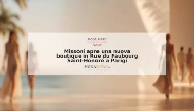 Missoni apre una nuova boutique in Rue du Faubourg Saint-Honoré a Parigi