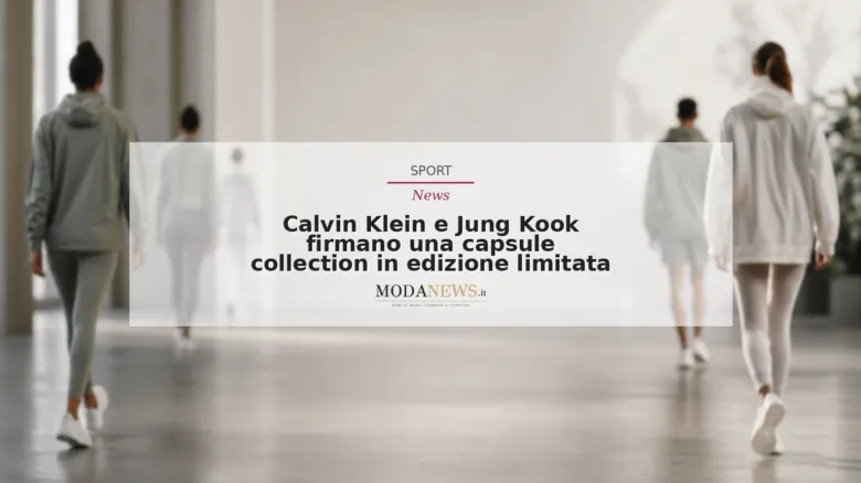 Calvin Klein e Jung Kook firmano una capsule collection in edizione limitata