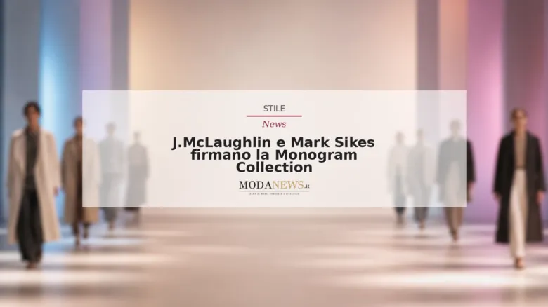 J.McLaughlin e Mark Sikes firmano la Monogram Collection