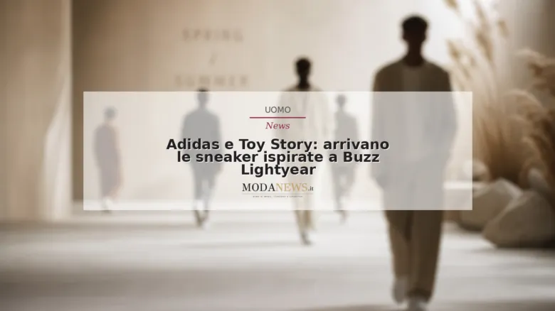 Adidas e Toy Story: arrivano le sneaker ispirate a Buzz Lightyear