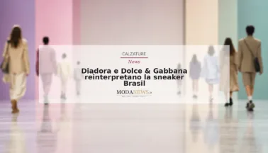 Diadora e Dolce & Gabbana reinterpretano la sneaker Brasil