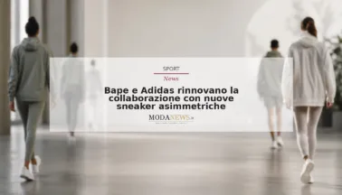 Bape e Adidas rinnovano la collaborazione con nuove sneaker asimmetriche